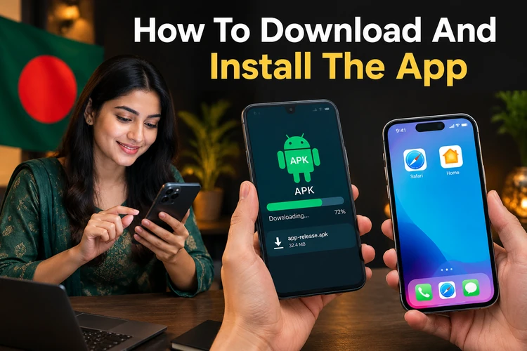 How To Download And Install The App