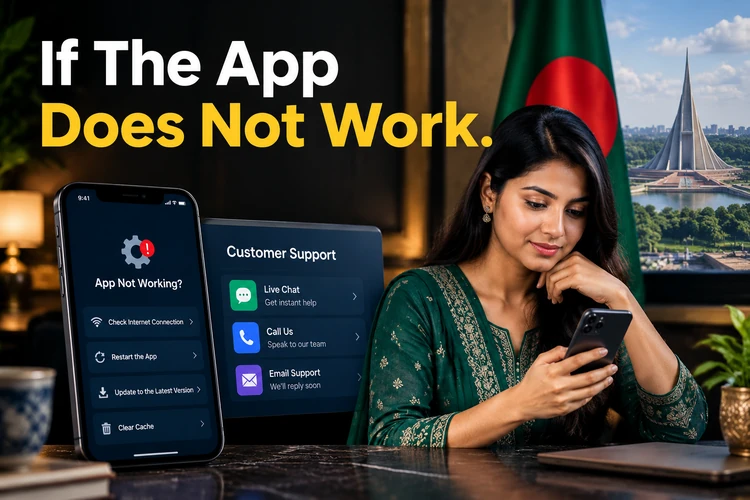 If The App Does Not Work
